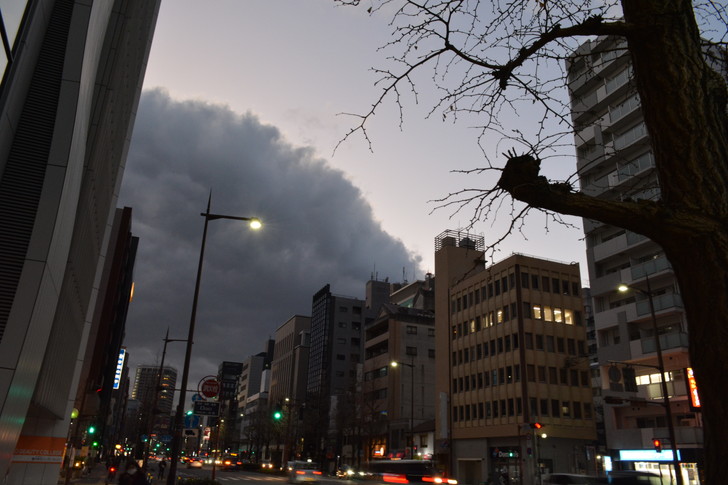 【福岡散歩日誌7】夕方の「舞鶴・赤坂辺り」を散歩【12月】：日暮れ前の都会２