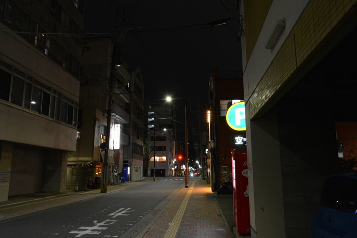 【福岡散歩日誌7】夕方の「舞鶴・赤坂辺り」を散歩【12月】：昭和通りへ戻る途中