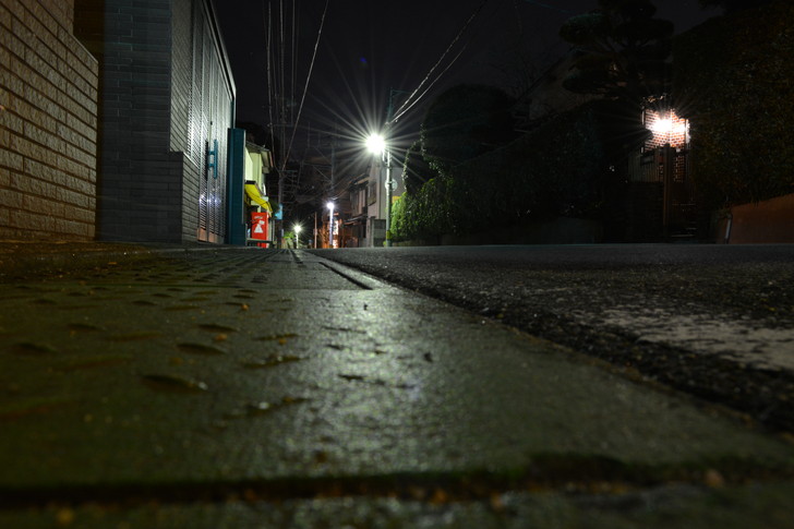 【福岡散歩日誌4】深夜の浄水通り：シャッタースピード上げまくって撮影