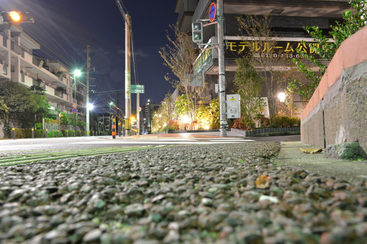 【福岡散歩日誌4】深夜の浄水通り：浄水通から山荘通への道