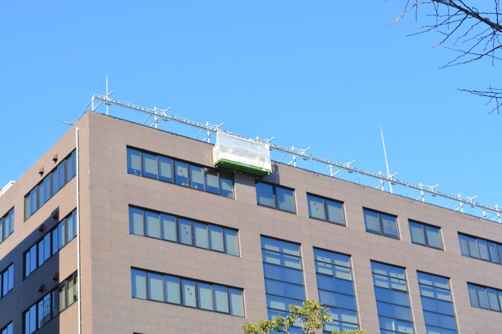 【福岡散歩日誌8】昼の昭和通り「天神橘口交差点～博多川通り」を散歩【12月】：ゴンドラ
