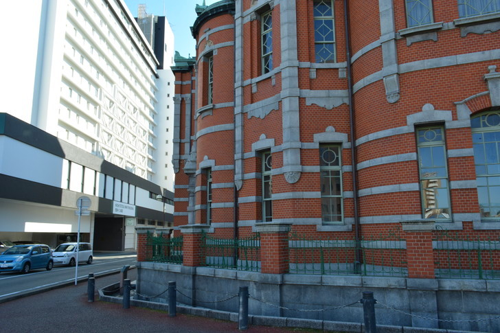 【福岡散歩日誌8】昼の昭和通り「天神橘口交差点～博多川通り」を散歩【12月】：桝形門 跡