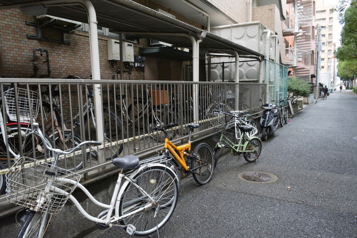 福岡散歩日誌：たくさんの自転車