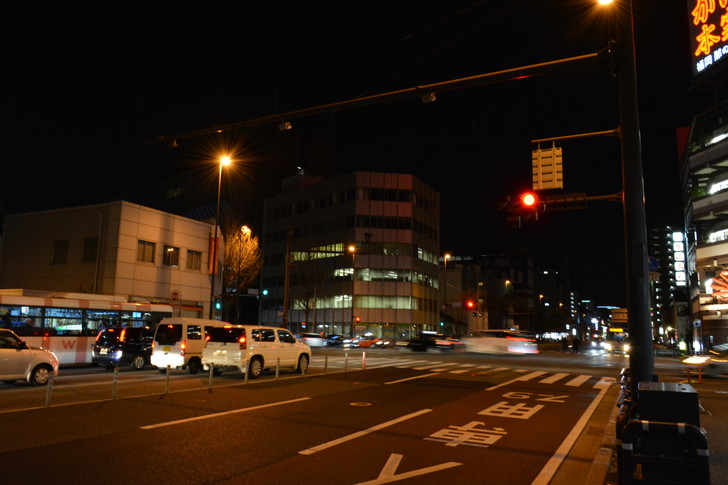 【福岡散歩日誌6】「渡辺通り」から「那の川」辺りを散歩【12月】：「渡辺通り」から「那の川」辺りを散歩：那の川交差点