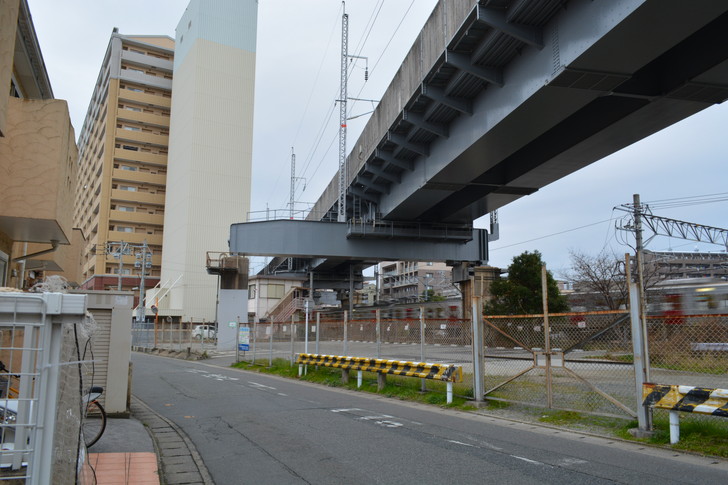 このまま進むと「ＪＲ竹下駅」