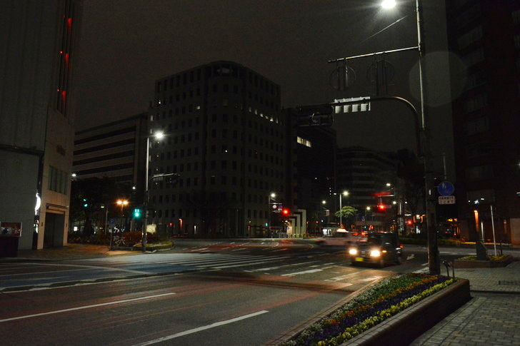 天神橘口交差点