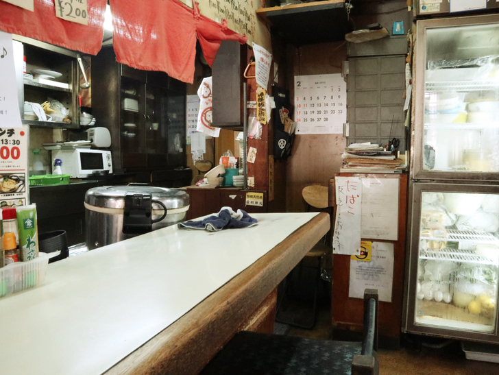 店内の雰囲気（カウンター）