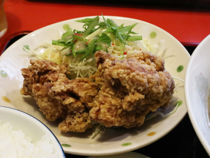 【薬院】“なのにトラン”三ツ星「そば処まさや」グルメレポート：唐揚げ