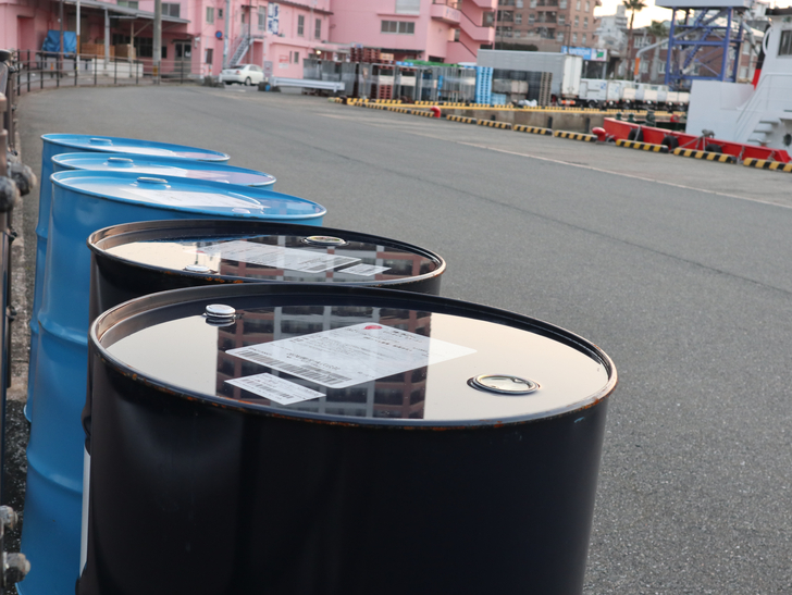 キレイなドラム缶