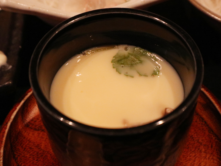 【薬院】ランチにお刺身が付いてくる「大漁市場 なるみ乃」グルメレポート：茶碗蒸し