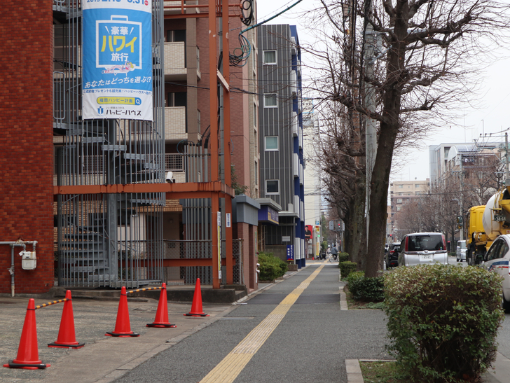 区役所周りの落ち着いた通り「福岡市南区塩原」をゆったり散歩：通りの写真