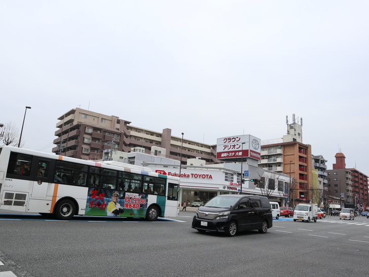 区役所周りの落ち着いた通り「福岡市南区塩原」をゆったり散歩：福岡トヨタ 大橋店