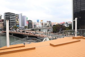 【博多・西中洲】「水上公園」で都会の美しさを体感しよう