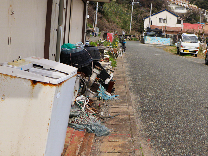島民328人に対し「猫民100匹」！「相島（あいのしま）」に行ってきた：港町のゴチャついた雰囲気