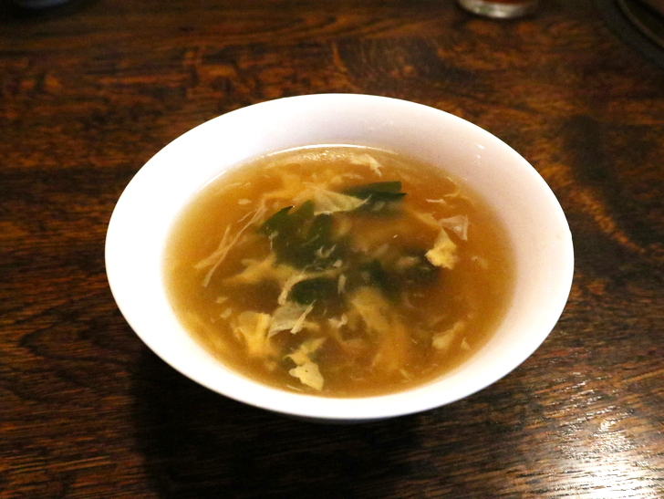 【薬院】人気過ぎて“基本売切”の麻婆豆腐「チャイナダイニング 劉（リュウ）」グルメレポート：玉子スープ