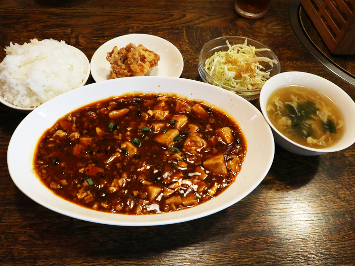 【薬院】人気過ぎて“基本売切”の麻婆豆腐「チャイナダイニング 劉（リュウ）」グルメレポート：麻婆豆腐定食 600円