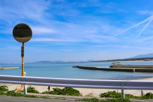 【西鉄新宮駅～相島渡船新宮待合所】までの徒歩ルートが絶景だった