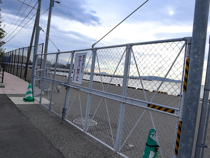 【博多区沖浜町】海に面した不思議なエリアを散歩： 島の突き当り