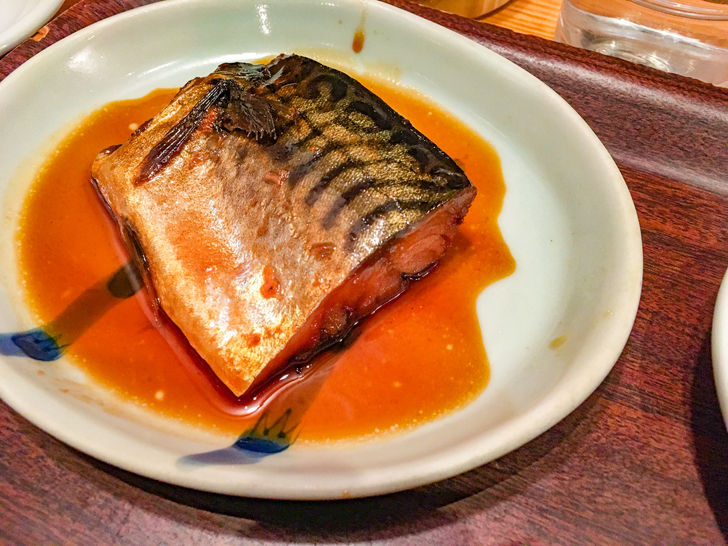 【平尾ランチ】「キッチン 中田中」おかずの組み合わせは自由自在！： 魚の煮つけ（カテゴリー：魚）