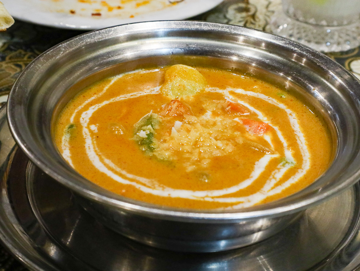 【薬院ランチ】「ミラン」素朴な雰囲気が良い！どこか懐かしいインドカレー屋： ベジタブルカレー