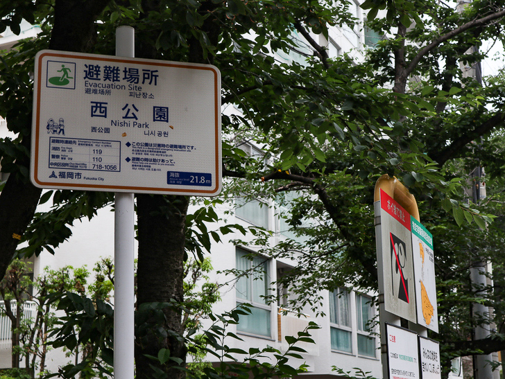 【西公園／光雲神社】まるで“千と千尋”。異空間を散歩： 「西公園」の案内板