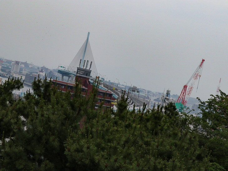 【西公園／光雲神社】まるで“千と千尋”。異空間を散歩： 展望スペースからの景色②