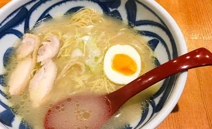 鳥白湯麺（とりぱいたんめん）（680円）