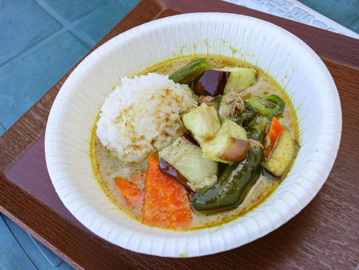 ラーンガンエーンのグリーンカレー