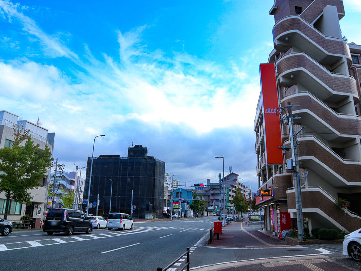 交差点「別府6丁目」