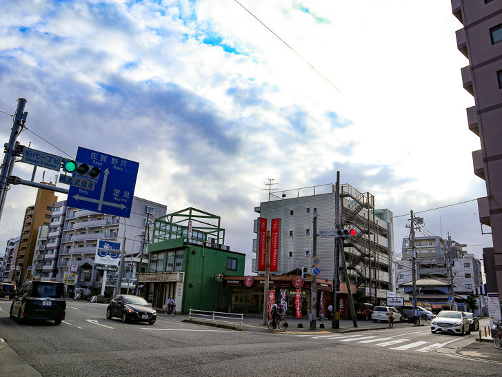 「昭代1丁目」交差点