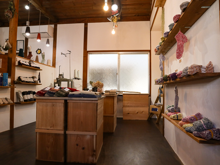 入り口から見える景色