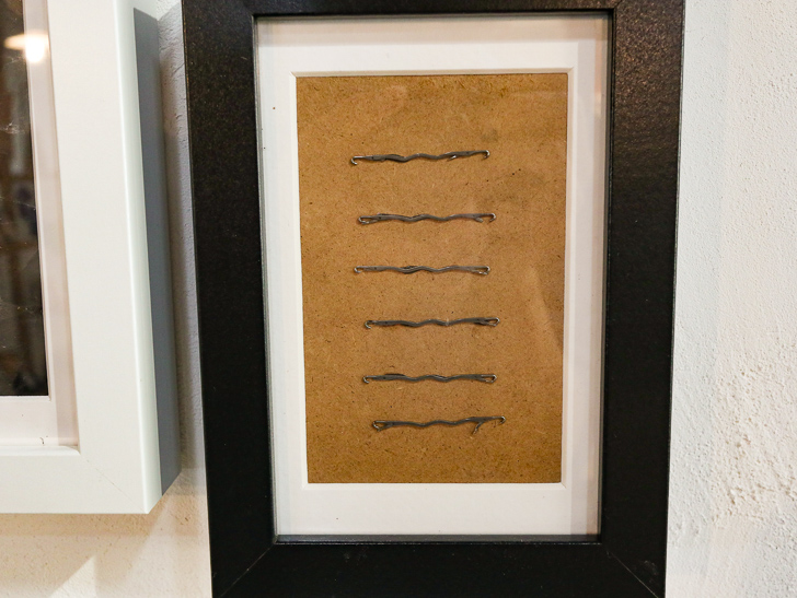 靴下用「縫い針」の標本