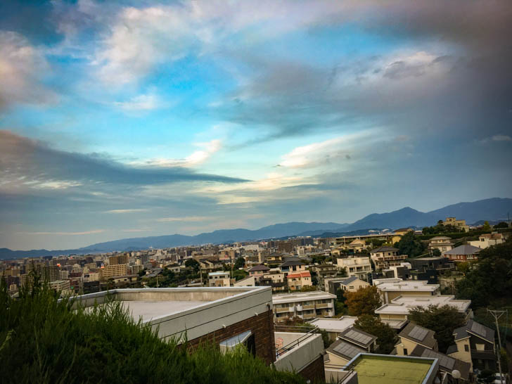 街を見下ろす景色