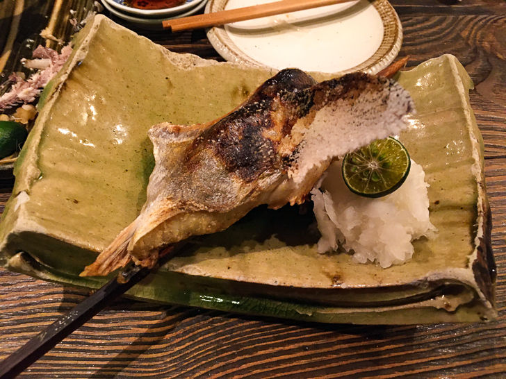 本日のカマ焼き（鰆）