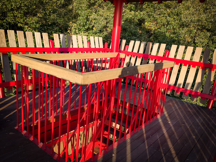 展望台：中はこんな感じ