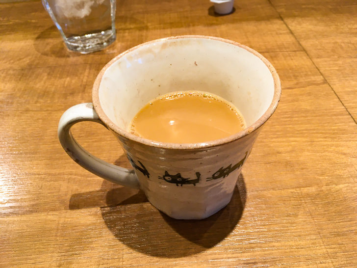 セルフサービスの珈琲