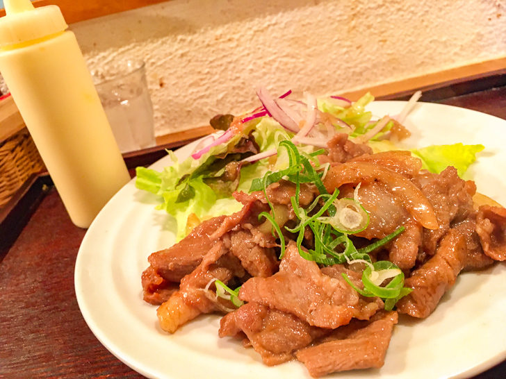 豚肉の生姜焼き