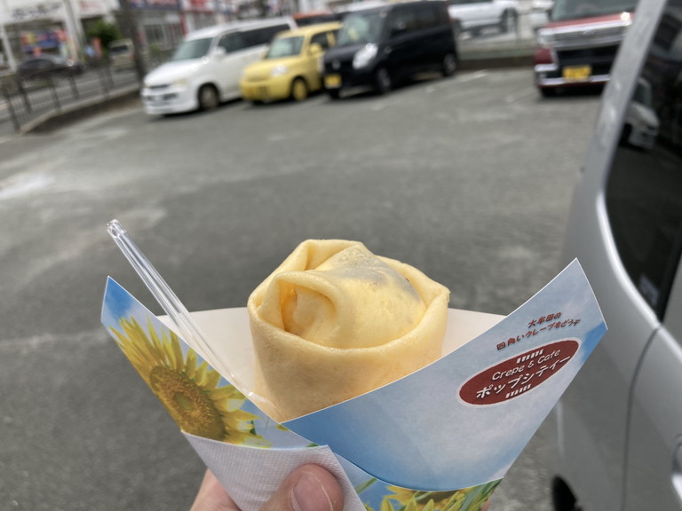 クランチチョコアイスクレープ（500円）