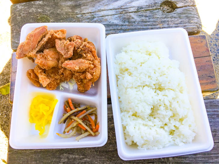 黄金からあげ弁当 4コ入り（350円）