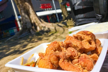 【大手門】「啓太郎の黄金からあげ 」カリカリ唐揚げ弁当！