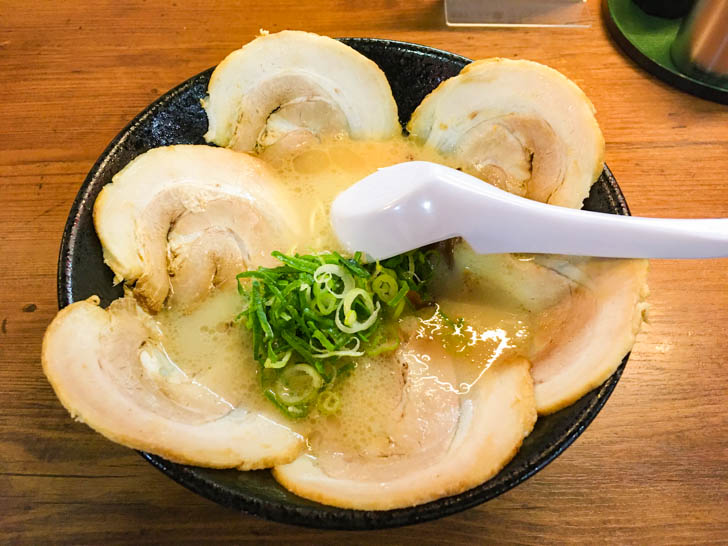 チャーシュー麺（550円）