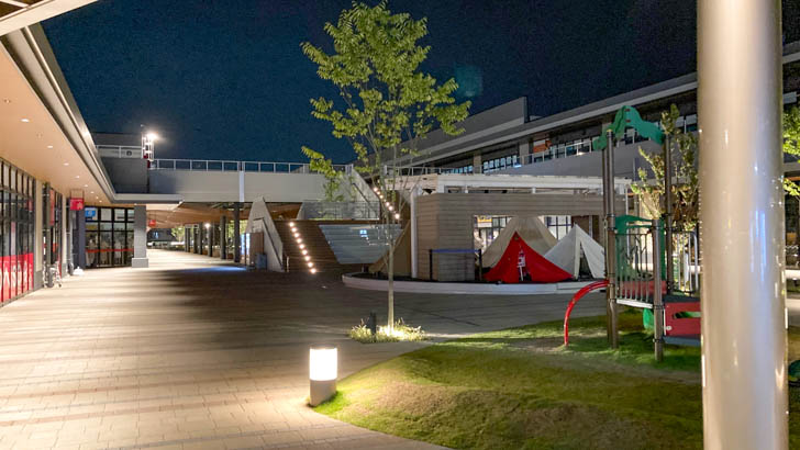 商業施設っぽい作り