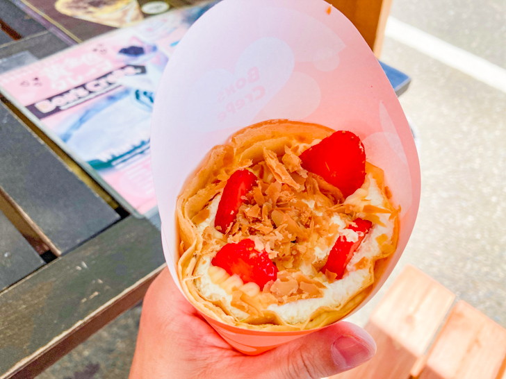 ストロベリーカスタードミルフィーユ（540円）