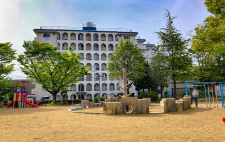 【高宮３丁目】「福海公園」高宮駅そば、住宅街にある憩いの場