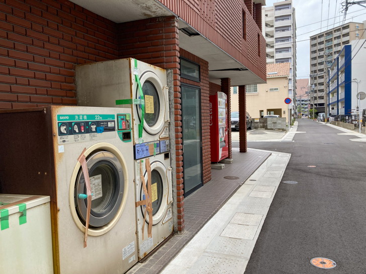 味わい深い洗濯機