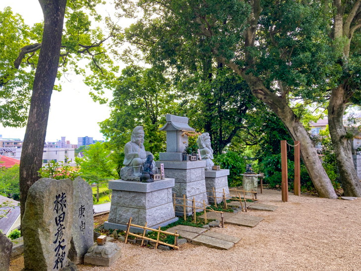 恵比須様の石像