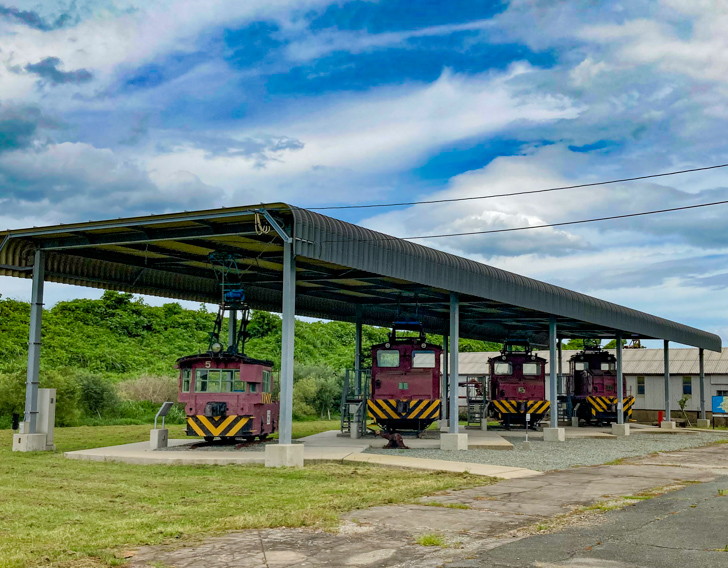 【大牟田】「三川坑跡（みかわこうあと）」を散策（前半）【命賭けの石炭採掘】 運搬に使われていた電車（のモデル）