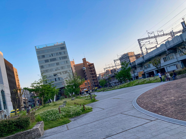 【博多区】「音羽公園」博多駅そばの憩いの場 音羽公園