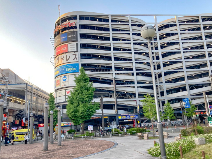 【博多区】「音羽公園」博多駅そばの憩いの場 ヨドバシカメラ マルチメディア博多