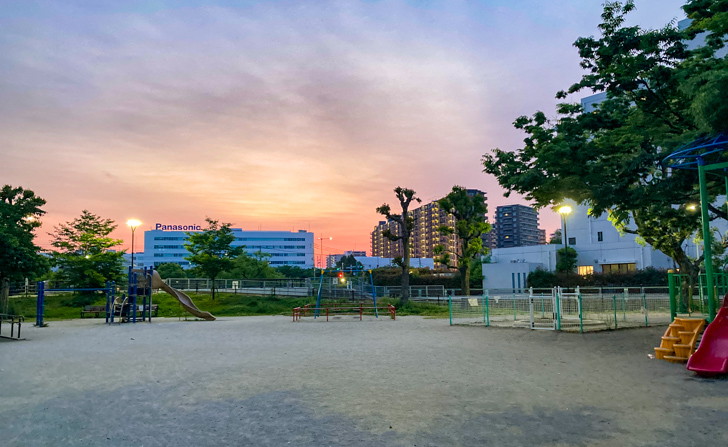 【南区大楠】「天代公園」開放的な景色を楽しめる小ぶりな公園 天代公園